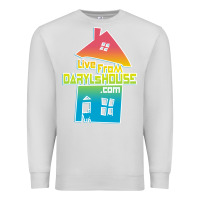 Dove Grey live from daryl house Premium Sweatshirt - linhVisuals