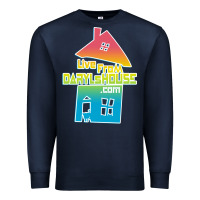 Navy live from daryl house Premium Sweatshirt - linhVisuals