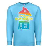 Ocean Blue live from daryl house Premium Sweatshirt - linhVisuals