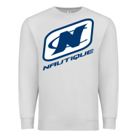 Dove Grey Nautique Boats Premium Sweatshirt - linhVisuals