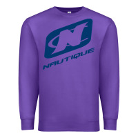 Purple Nautique Boats Premium Sweatshirt - linhVisuals