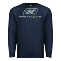 Navy Nautique Boats Premium Sweatshirt - linhVisuals