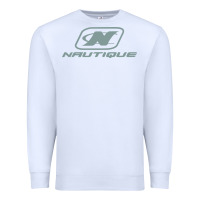 White Nautique Boats Premium Sweatshirt - linhVisuals