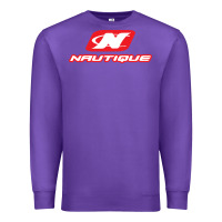 Purple Nautique Boats Premium Sweatshirt - linhVisuals