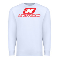 White Nautique Boats Premium Sweatshirt - linhVisuals