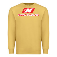Antique Gold Nautique Boats Premium Sweatshirt - linhVisuals