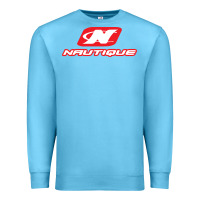 Ocean Blue Nautique Boats Premium Sweatshirt - linhVisuals