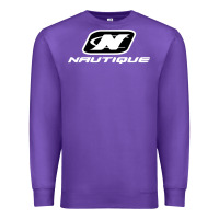 Purple Nautique Boats Premium Sweatshirt - linhVisuals