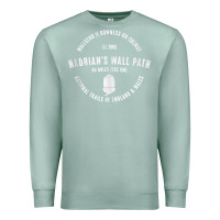 Seafoam hadrians wall path england wales hikes tank top Premium Sweatshirt - linhVisuals