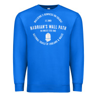 True Royal hadrians wall path england wales hikes tank top Premium Sweatshirt - linhVisuals