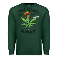 Sports Green Funny Weed Leaf Premium Sweatshirt - linhVisuals
