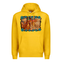 Lemon chicken western Premium Hoodie - RacoonDesign