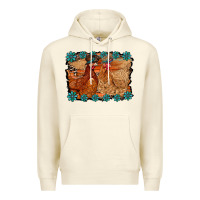 Sandshell chicken western Premium Hoodie - RacoonDesign