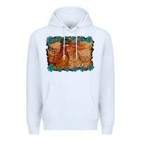 White chicken western Premium Hoodie - RacoonDesign