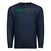 Navy The ohio university Premium Sweatshirt - linhVisuals