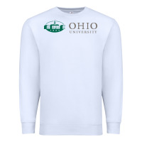 White The ohio university Premium Sweatshirt - linhVisuals