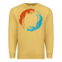 Antique Gold spirit of the north Premium Sweatshirt - linhVisuals