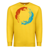 Lemon spirit of the north Premium Sweatshirt - linhVisuals