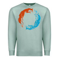 Seafoam spirit of the north Premium Sweatshirt - linhVisuals