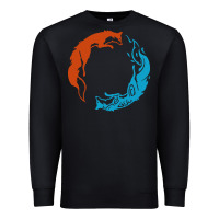 Black spirit of the north Premium Sweatshirt - linhVisuals