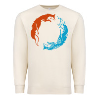 Sandshell spirit of the north Premium Sweatshirt - linhVisuals