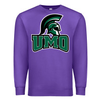 Purple university of mount olive trojan Premium Sweatshirt - linhVisuals