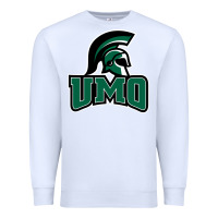 White university of mount olive trojan Premium Sweatshirt - linhVisuals