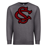 Charcoal Heather usc baseball Premium Sweatshirt - linhVisuals