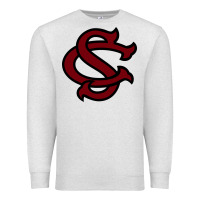 Oatmeal Heather usc baseball Premium Sweatshirt - linhVisuals