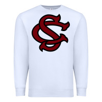 White usc baseball Premium Sweatshirt - linhVisuals