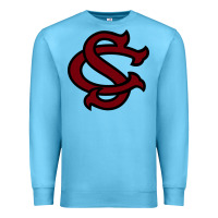 Ocean Blue usc baseball Premium Sweatshirt - linhVisuals
