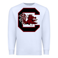 White the gamecocks athletics Premium Sweatshirt - linhVisuals