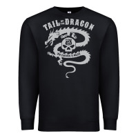 Black tail of the dragon Premium Sweatshirt - linhVisuals