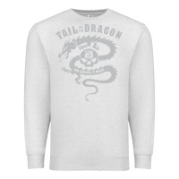 Oatmeal Heather tail of the dragon Premium Sweatshirt - linhVisuals
