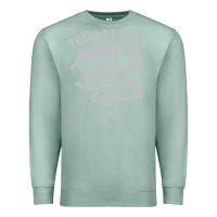 Seafoam tail of the dragon Premium Sweatshirt - linhVisuals