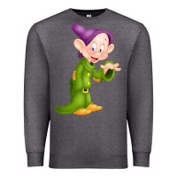 Charcoal Heather dopey Premium Sweatshirt - linhVisuals