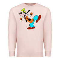 Pale Pink goofy Premium Sweatshirt - linhVisuals