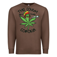 Chestnut Funny Weed Leaf Premium Sweatshirt - linhVisuals
