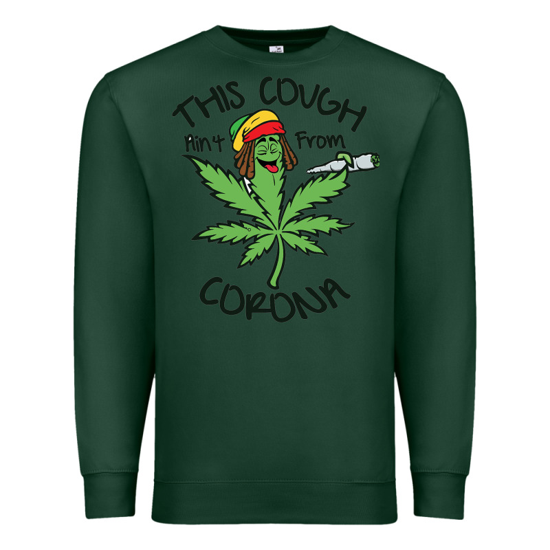 Funny Weed Leaf Premium Sweatshirt by linhVisuals | Teevron