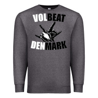 Charcoal Heather volbeat denmark Premium Sweatshirt - linhVisuals