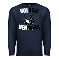 Navy volbeat denmark Premium Sweatshirt - linhVisuals