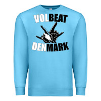 Ocean Blue volbeat denmark Premium Sweatshirt - linhVisuals