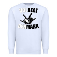 White volbeat denmark Premium Sweatshirt - linhVisuals