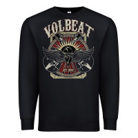 Black volbeat est.2001 Premium Sweatshirt - linhVisuals