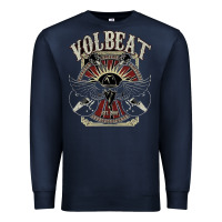 Navy volbeat est.2001 Premium Sweatshirt - linhVisuals