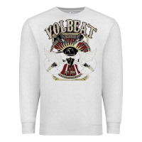 Oatmeal Heather volbeat est.2001 Premium Sweatshirt - linhVisuals