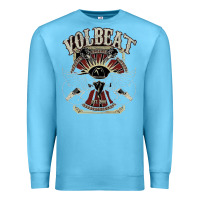 Ocean Blue volbeat est.2001 Premium Sweatshirt - linhVisuals