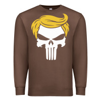 Chestnut trump skull Premium Sweatshirt - linhVisuals