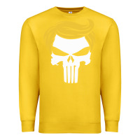 Lemon trump skull Premium Sweatshirt - linhVisuals