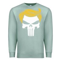 Seafoam trump skull Premium Sweatshirt - linhVisuals